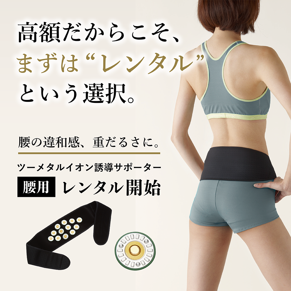 ツーメタルイオン誘導サポーター（腰用）