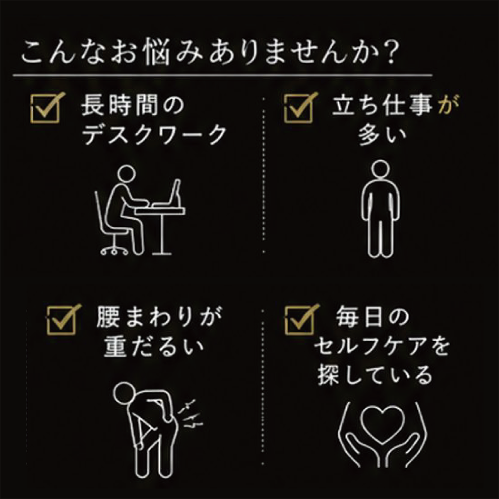 ツーメタルイオン誘導サポーター（腰用）