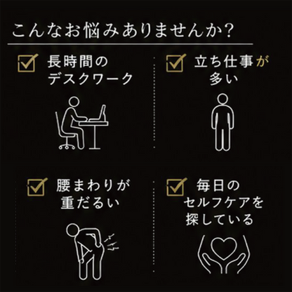 ツーメタルイオン誘導サポーター（腰用）