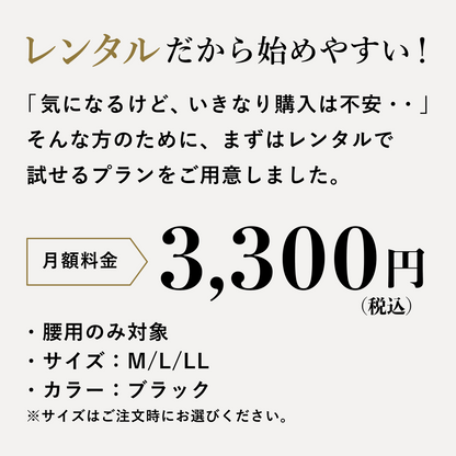 ツーメタルイオン誘導サポーター（腰用）